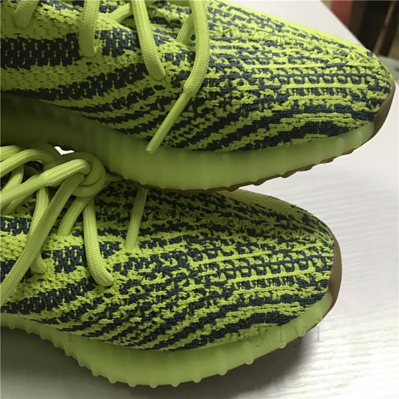 PK God Yeezy 350 V2 Semi Frozen Yellow/Raw Steel WITH REAL PREMEKNIT FROM HUAYIYI WHICH OFFER PRIMEKNIT TO ADIDAS DIRECTLY